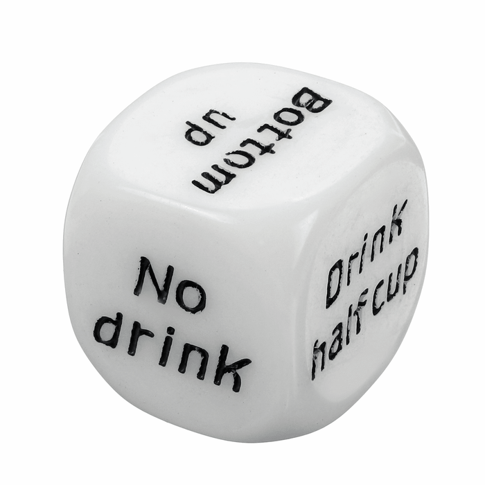 English Drinking W Ine Mora Dice Adult Party Game Playing Drink Decider Dice