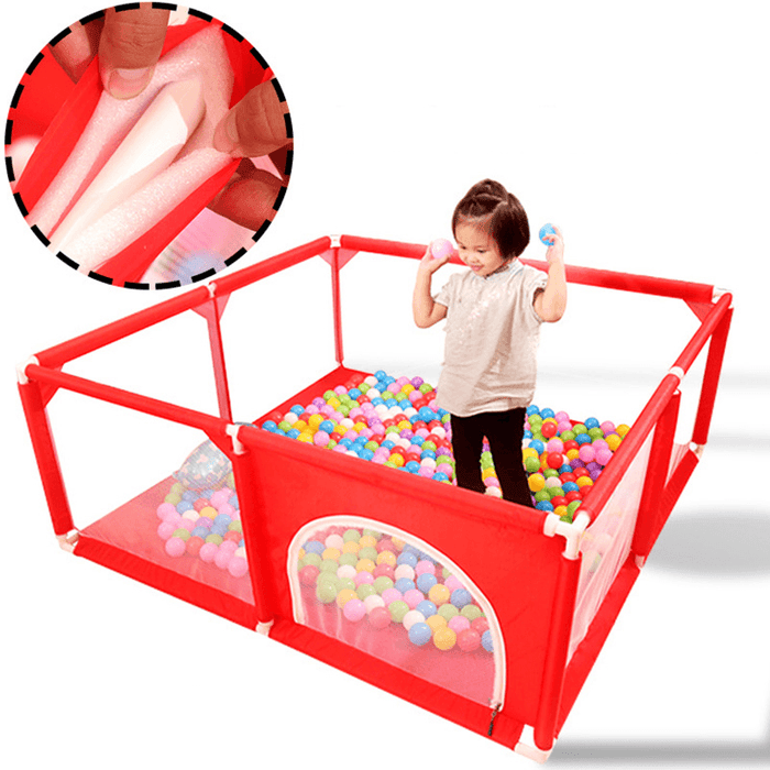 150Cm Baby Playpen Children Fence Play Yard Foldable Baby Safety Game Tent