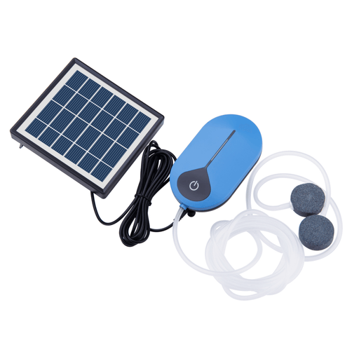 AP008 Solar Power Oxygen Pump Solar Powered Air Pump Kit 1.5W Solar Panel for Fish Pond Aquaculture