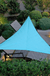 3/4/6M Outdoor Triangle Waterproof Awnings Sun Shelter Sunshade Outdoor Canopy Garden Patio Pool Shade Sail Awning