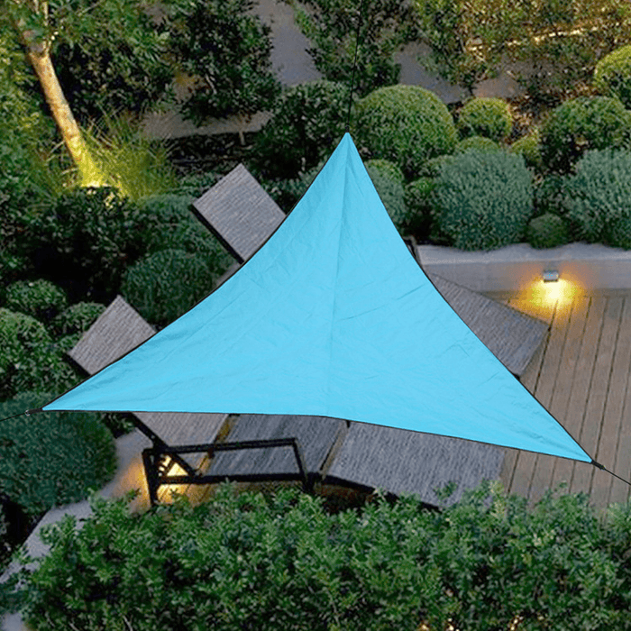 3/4/6M Outdoor Triangle Waterproof Awnings Sun Shelter Sunshade Outdoor Canopy Garden Patio Pool Shade Sail Awning