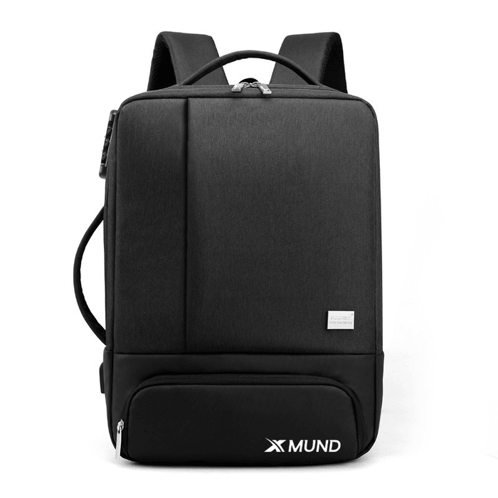 35L USB Backpack 15.6Inch Laptop Bag Waterproof Anti-Theft Lock Travel Business School Bag