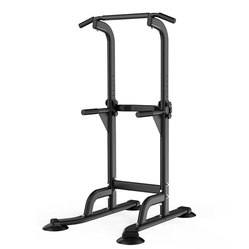MIKING Multifunction Power Tower Adjustable Pull up Bar Home Gym Strength Training Fitness Dip Stands Muscle Exercise Equipment for Home Workouts