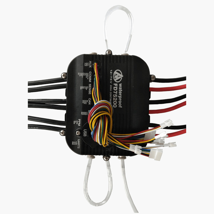 FIRDUO 200A 75V Marine ESC Speed Controller Bi-Directional Waterproof Electric ESC Control Governor