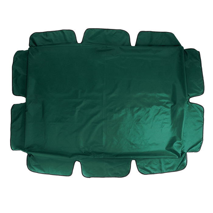 2/3 Seater Size Green Uv-Proof Outdoor Garden Patio Swing Sunshade Cover Waterproof Canopy Seat Top Cover