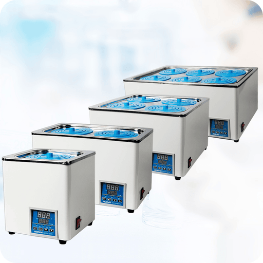 1/2/4/6 Hole 220V Digital Thermostatic Lab Water Bath Selectable Openings Laboratory Electric Water Boiler RT to 99.9℃ 300-1800W