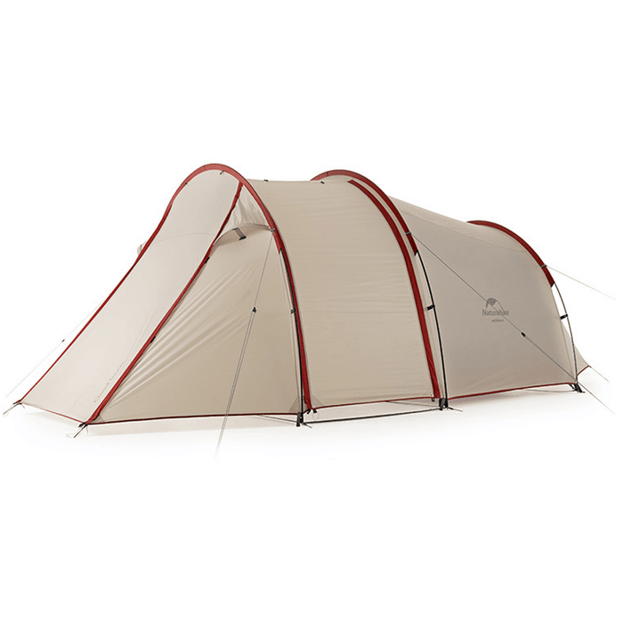 Naturehike Double Person Camping Tent Waterproof Family Tent Motorcycle Self-Driving Tent Travel Sunshade Windproof Canopy