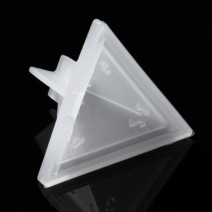 1PC Silicone Dice Molds Reusable Fillet Square Triangle Polyhedral Dice Mould