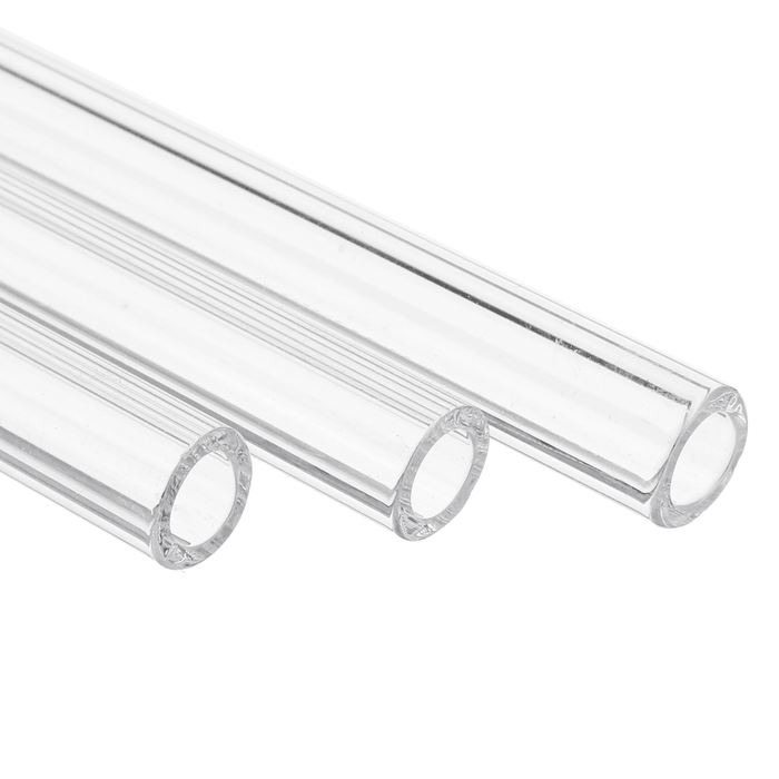 10Pcs Length 100Mm OD 10Mm 1Mm Thick Wall Borosilicate Glass Blowing Tube Lab Factory School Home