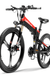 LANKELEISI XT600 10.4Ah 48V 400W 26Inch Folding Moped Electric Bike 100Km Mileage Max Load 120Kg with EU Plug Electric Bicycle