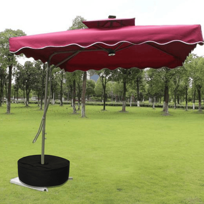 46X15Cm Heavy Duty Sand Bags Umbrella Weight Bag Weatherproof Parasol Umbrella Stand Base for Outdoor Tent Umbrella Base Stand Patio Garden