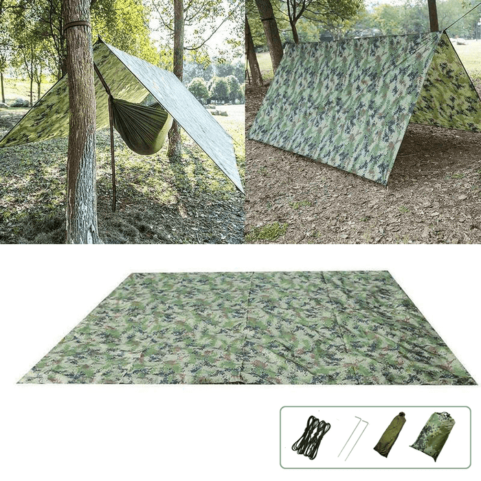 Ultralight Camping Beach Awning Tent Outdoor Shelter Tarpaulin 100X145Cm/230X140Cm