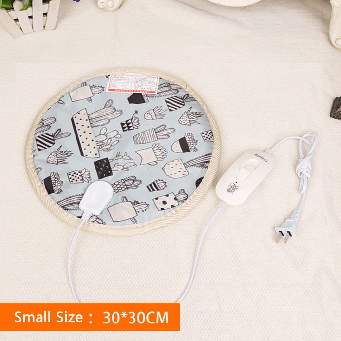 220V Electric Pet Heater Mat 2 Temperature Waterproof Cat Dog Puppy Winter Warmer Bed Pad Blanket