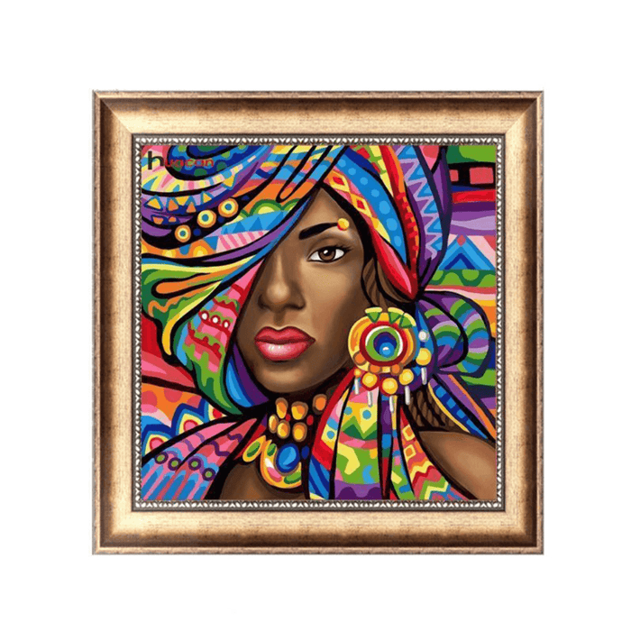 Full Drill DIY 5D Diamond Girls Paintings Embroidery Cross Stitch Kits Art Decor