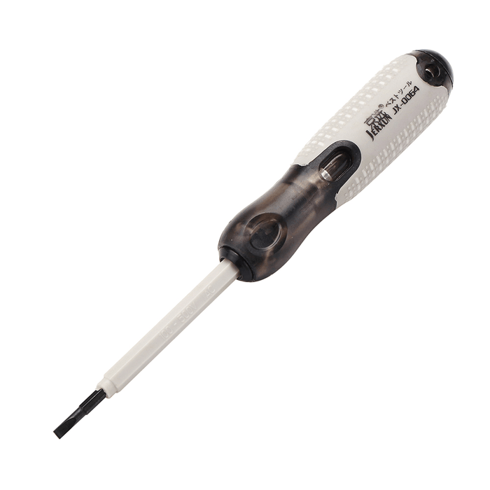 JERXUN 100-500V 3Mm Multi-Function Test Pencil CR-V Electroprobe Phillips Slotted Screwdriver