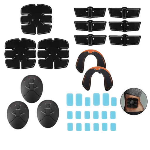 KALOAD 32Pcs/Set ABS Stimulator Hip Trainer Buttocks Lifter Abdominal Muscle Trainer Sports Fitness Body Shaping