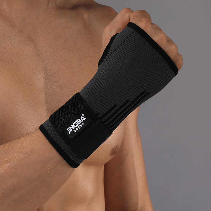 JINGBA SUPPORT 1PCS Hand Wraps Support Sport Protective Gear Bandage Wristband Support for Boxing Ball Sport