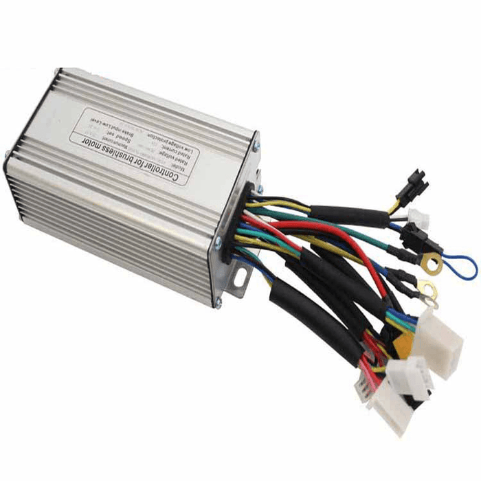 RISUNMOTOR 36V/48V 500W 9MOSFET 25A Brushless DC Motor Sine Wave Imitation Torque Controller for Electric Bike Electric Scooter E-Motorcycle