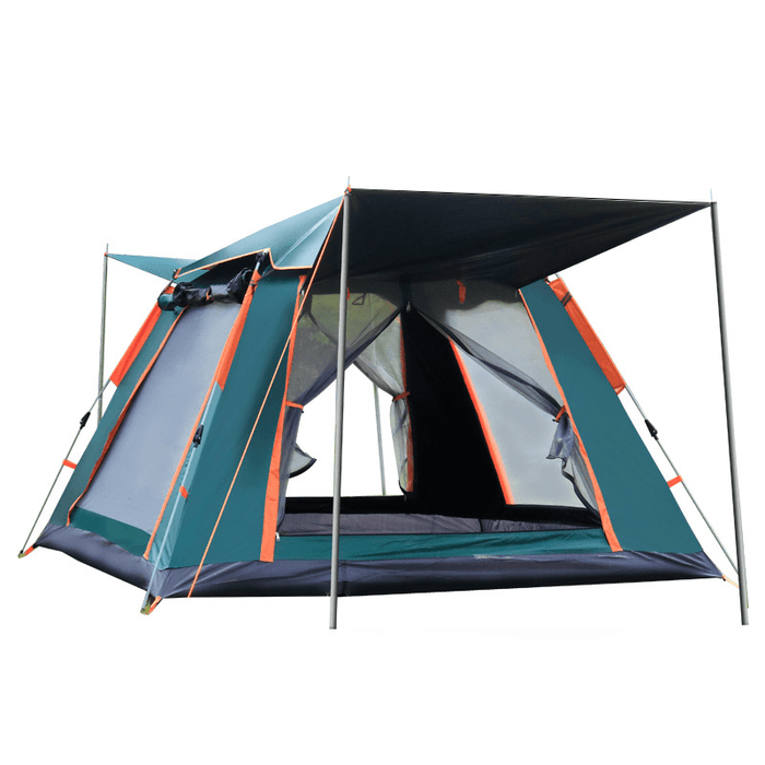 Outdoor Automatic Tent 4 Person Family Tent Picnic Traveling Camping Tent Outdoor Rainproof Windproof Tent Tarp Shelter