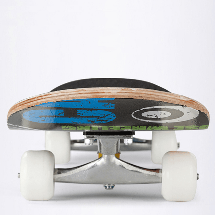 31.5'' 9 Ply Maple LED Flashing Skateboard Chrome Steel Longboard Bearing for Adults Beginner to Pro Outdoor