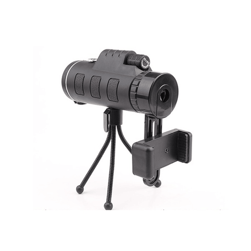 40X60 Zoom High-Definition Monocular Telescope with Military Tripod Camera Clip for Mobile Phone