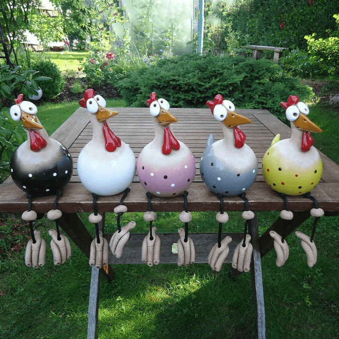 Stylish Chicken Lawn Decorations to Add a Touch of Fun to Your Garden