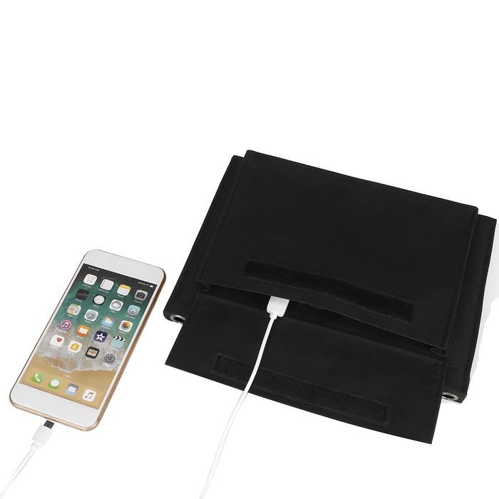 50W 5V/18V Sunpower Foldable Solar Panel Charger Solar Power Bank Dual USB for Camping Hiking