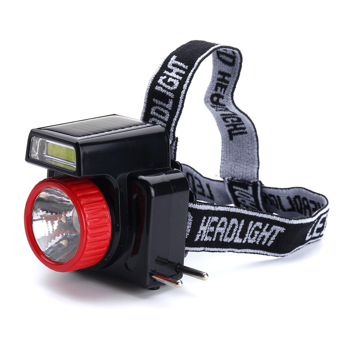 7Leds COB Super Bright Solar LED Headlamp Energy Saving Outdoor Head Torch Light for Sports Camping Fishing Searching