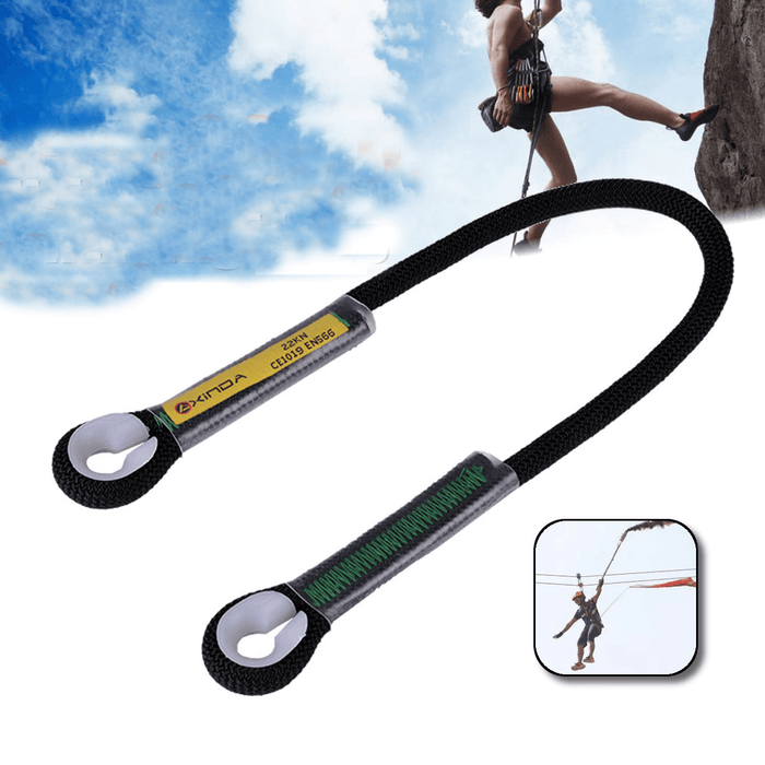 60-200Cm Max Load 2200Kg Nylon Rock Climbing Outdoor Safety Rope Rescue Security Rappelling Gear