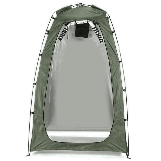 Portable Instant Tent with Zipper Door Camping Shower Toilet Outdoor Dressing Changing Fishing House