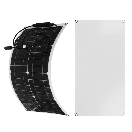 100W Flexible Solar Panel Battery Charger Kit Boat Car & 30/60/100A Controller