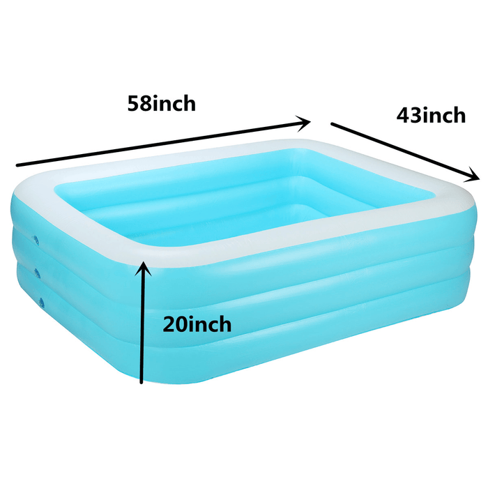 Three Layer Family Swimming Pool Summer Inflatable Pools Outdoor Garden