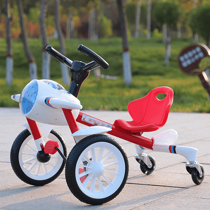 Children'S Tricycle Pedal Bike Light Music Anti-Rollover Anti-Skid Children'S Balance Bike Children'S Toy Gift