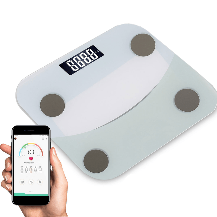 180KG Measurement Range Bluetooth Weight Scale with Smart APP LED Digital Display Bathroom Body Weight Scale