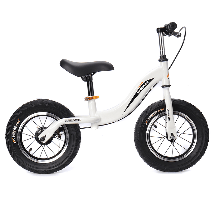 Carbon Steel No Pedal Kids Bike with Hand Brake for Beginner Rider Training Toddler Balance Bike Adjustable Seat Walker Scoot Bicycle