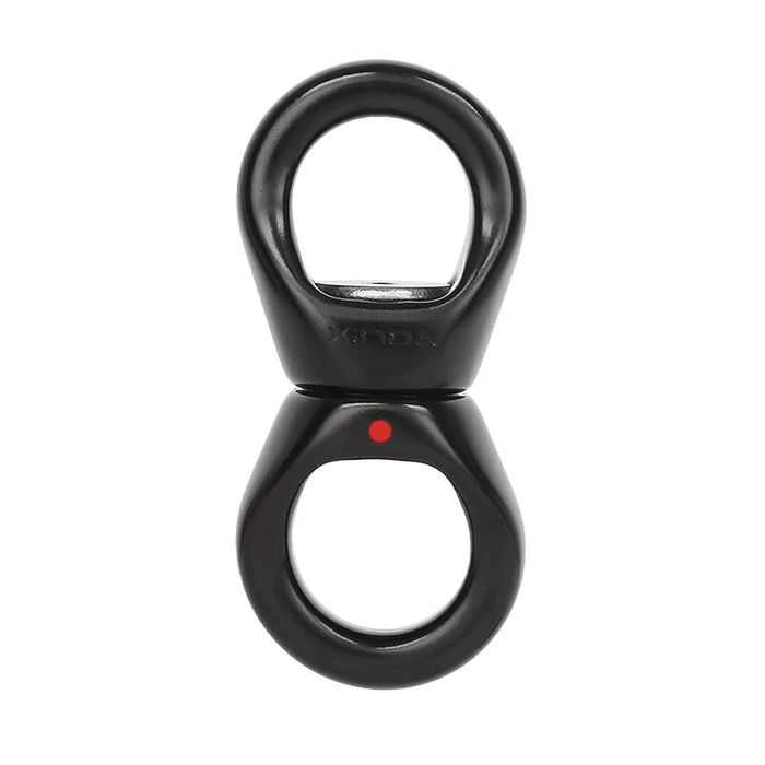 XINDA 30KN Outdoor Universal Ring High Quality Aluminum Swing Swivel for Anchoring Yoga Climbing