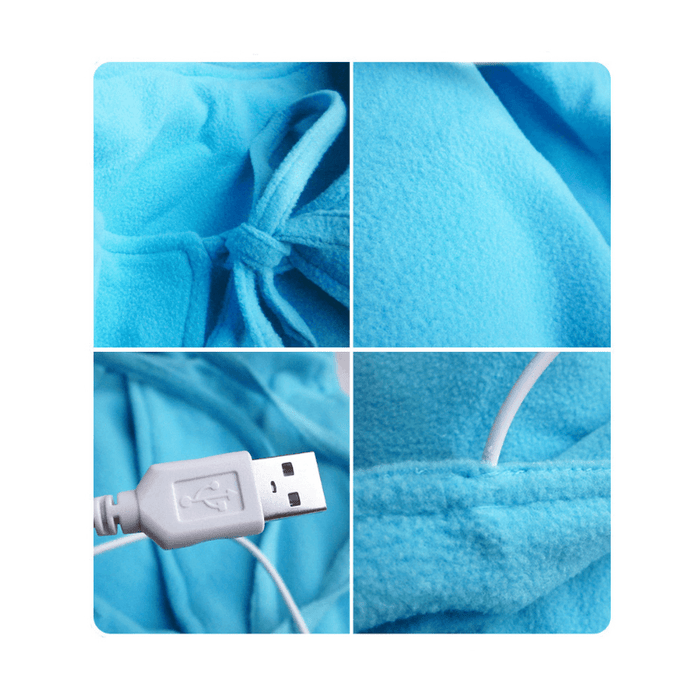 Soft Heated Shawl Winter USB Electric Warmer Neck Shoulder Heating Blankets Pad