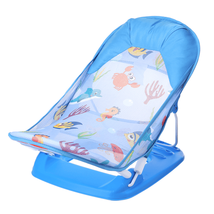 Baby Swing Seat Folding Portable Baby Bath Shower Chair for 0~12 Month Baby