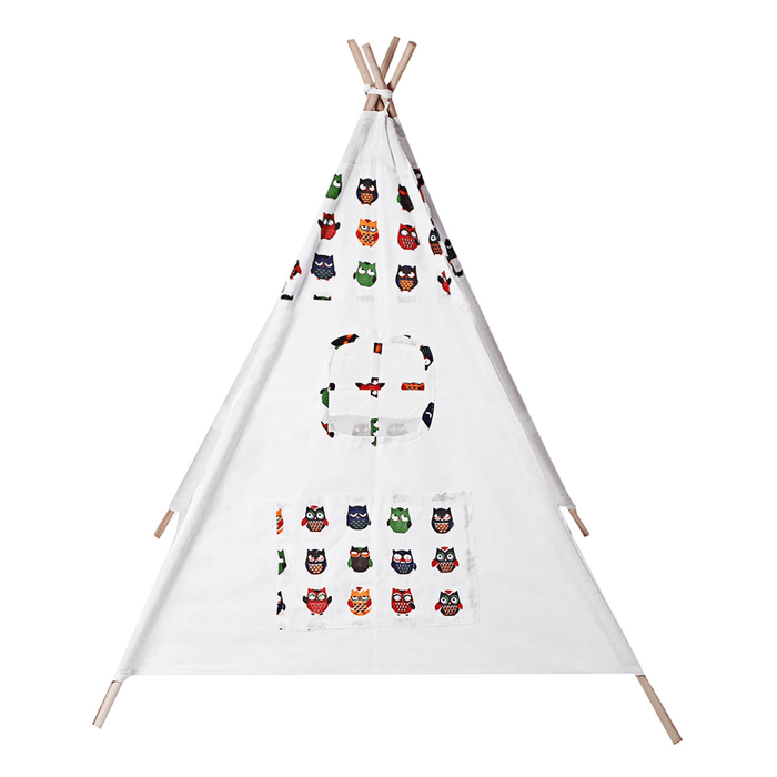 1.35/1.6M Kids Teepee Tent Children Playhouse Folding Portable Game Room Indoor Outdoor for Boys Girls Gift