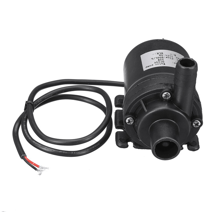 800L/H 24V DC 5M Submersible Hot Water Circulation Pump Solar Brushless Motor