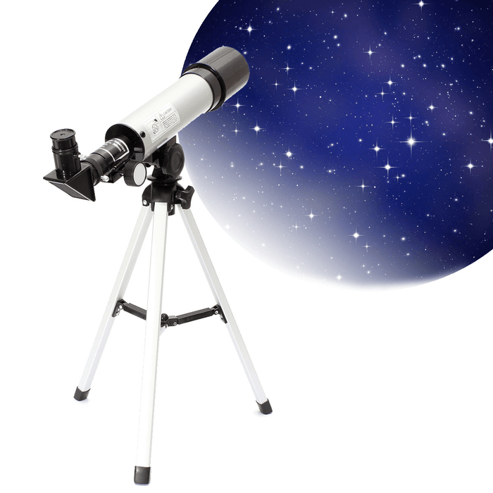 Ipree® F360X50 HD Refractive Astronomical Telescope Zoom Monocular Space Spotting High Magnification Telescope with 38Cm Tripod