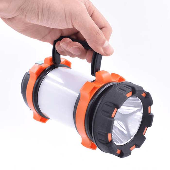 Ipree® 850LM LED+T6 USB Light 4 Modes Handheld Emergency Lantern Flashlight Spotlight Outdoor Camping