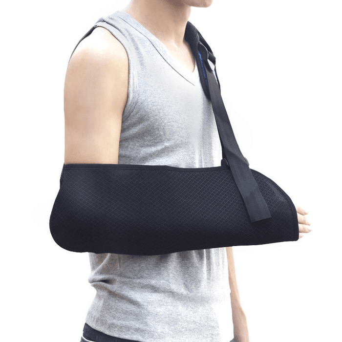 1 Pcs Arm Support Adjustable Shoulder Protector Braces Pain Relief Soft Padded Sports