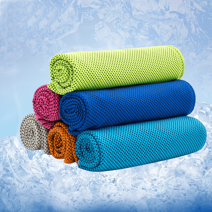 31X100Cm Microfiber Squishy Absorbent Summer Cold Towel Sports Hiking Travel Cooling Washcloth