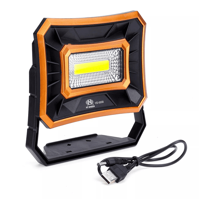 Ipree® 50W Solar LED COB USB Work Light IP65 Waterproof Floodlight Spotlight Outdoor Camping Emergency Lantern