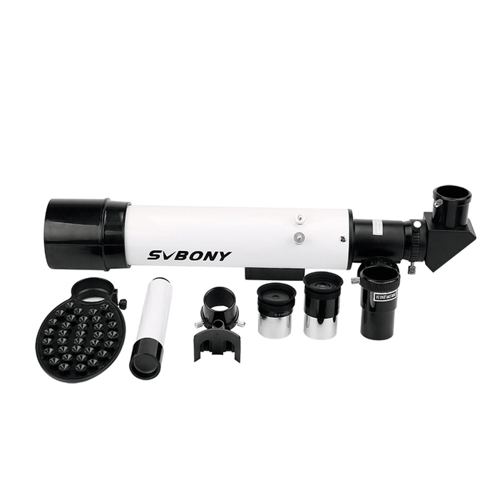 SVBONY SV25 Astronomical Telescope 3X Barlow Lens Birds Vision Optical Finder Scope Monocular with Tripod