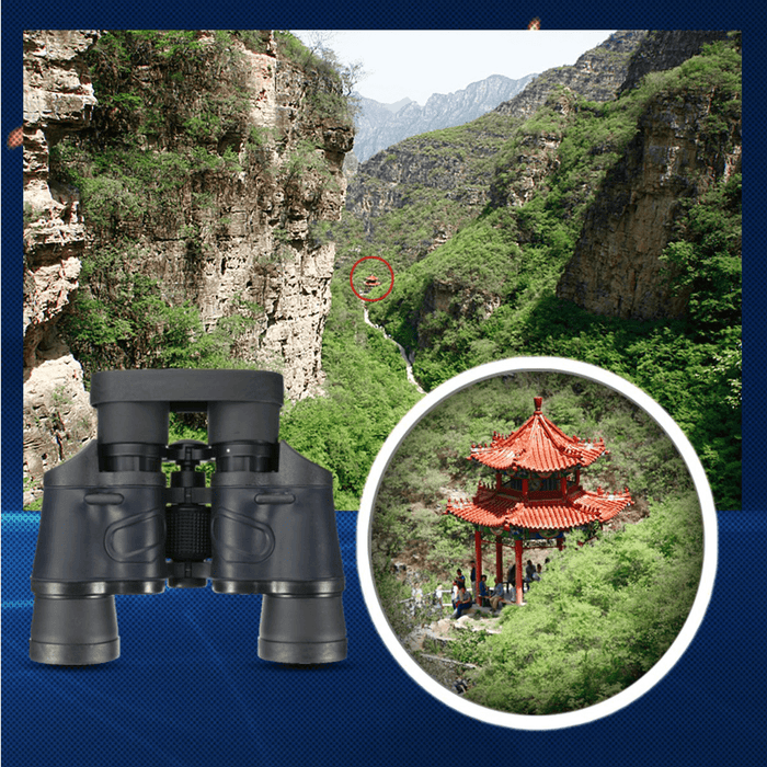 HD Day Night Vision Binocular Telescope 60X60 3000M High Definition Hunting Standard Coordinates Telescope