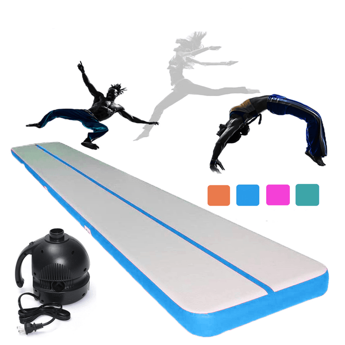 196X39X3.93Inch Airtrack Gymnastics Mat Inflatable GYM Air Track Mat Practice Training Tumbling Pad