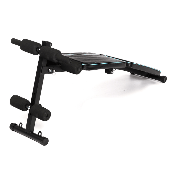 Multifunction Double Folding Exercise Bench Ab Sit-Ups Muscle Trainer Adjustable Bench Fitness Equipment