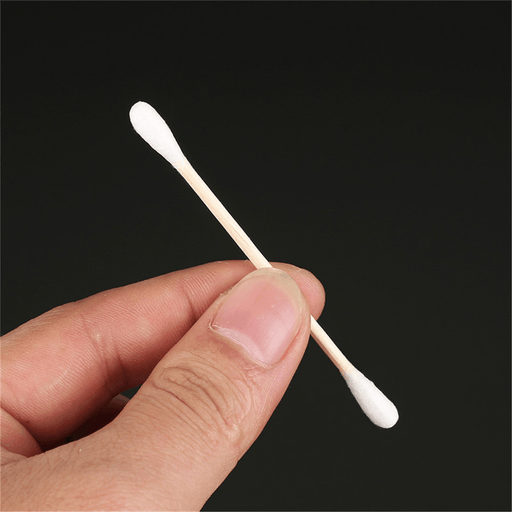 100X Cotton Swabs Swab Applicator Q-Tips Double Head Wooden Stick Cleaning Tools